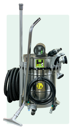 Stainless Steel Explosion Proof Vaccum - EXLR-T Model