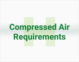 Compressed Air Requirements